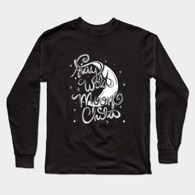 Stay Wild Moon Child Long Sleeve T-Shirt by bubbsnugg